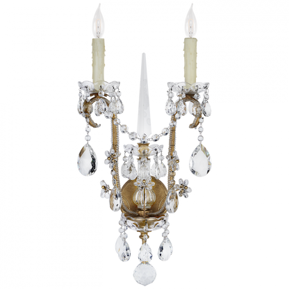 Ralph Lauren Alessandra Large Wall Sconce Gilded Iron