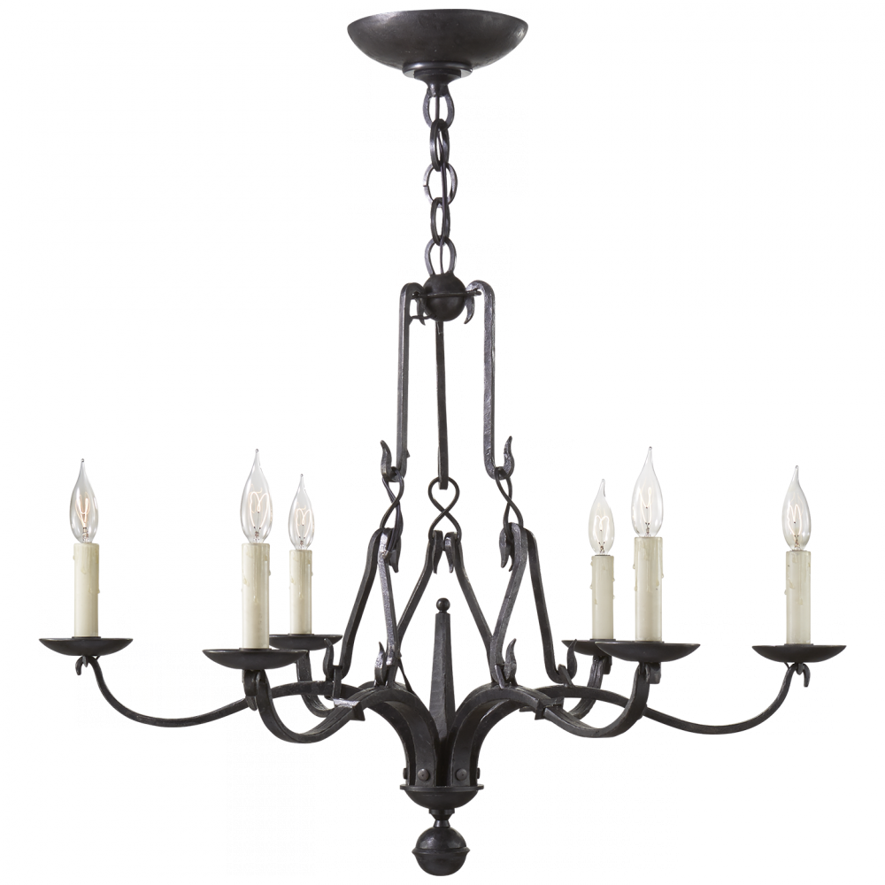 Ralph Lauren Allegra Small Chandelier Aged Iron