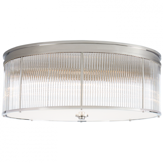 Ralph Lauren Allen Grande Flush Mount Polished Nickel