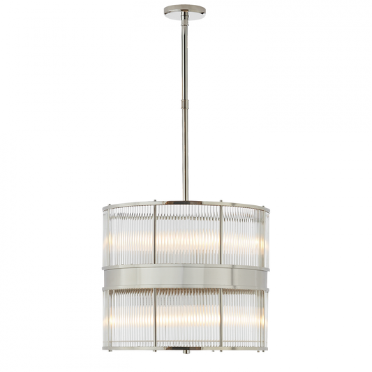 Ralph Lauren Allen Large Chandelier Polished Nickel