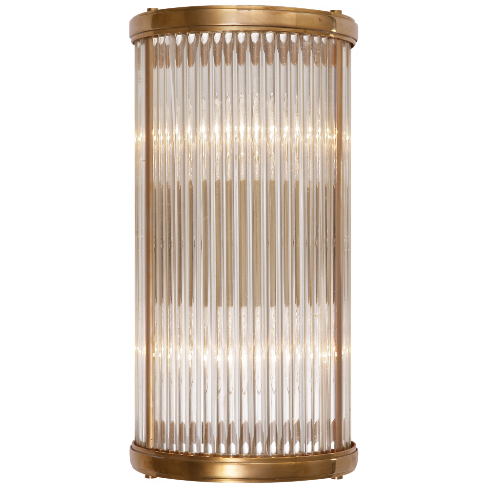 Ralph Lauren Allen Small Linear Sconce Natural Brass