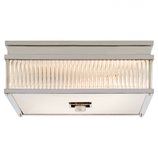 Ralph Lauren Allen Square Flush Mount Polished Nickel