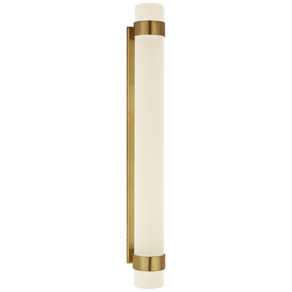 Ralph Lauren Barton Large LED Bath Sconce Natural Brass