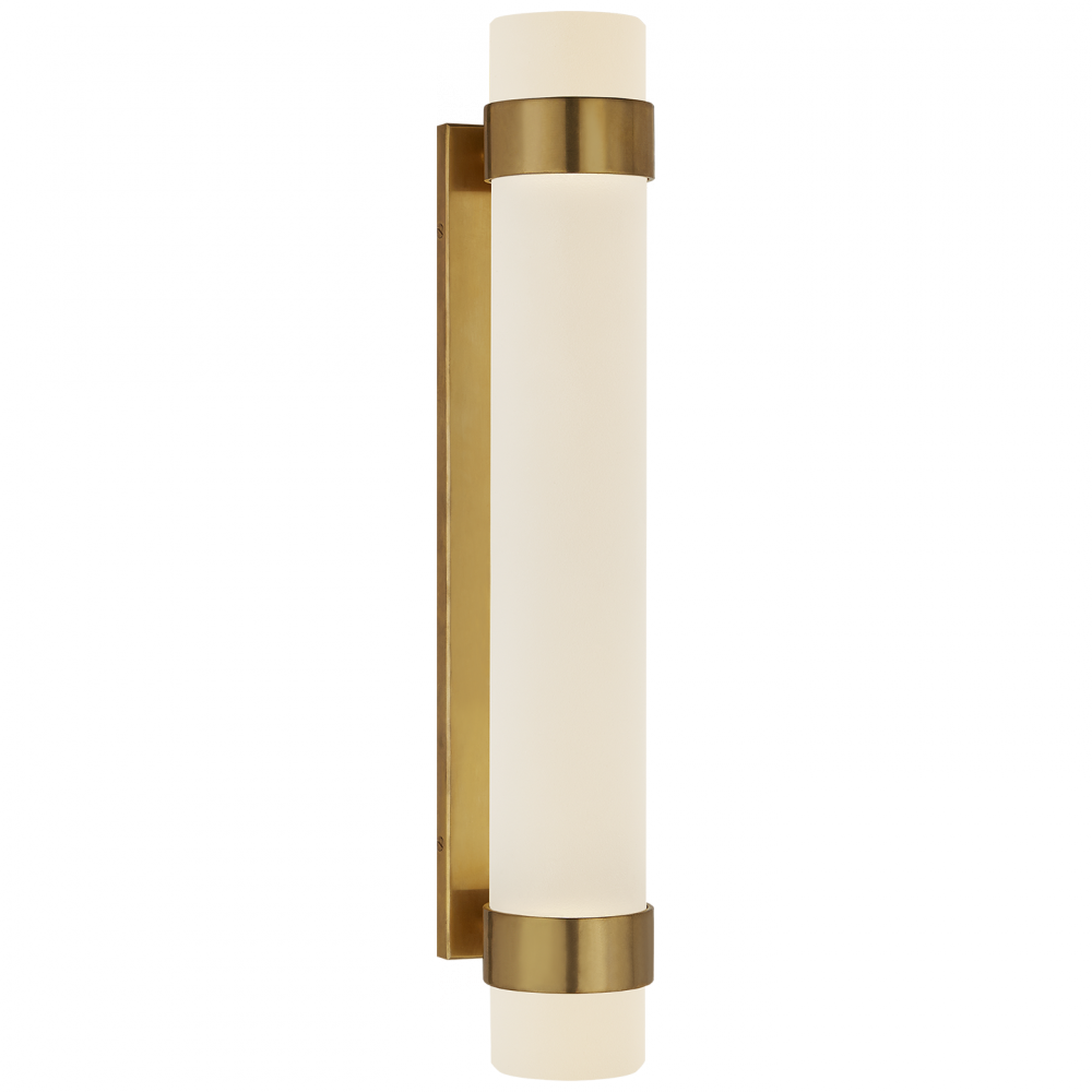 Ralph Lauren Barton Medium LED Bath Sconce Natural Brass