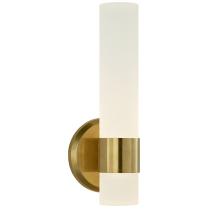 Ralph Lauren Barton Single Arm LED Sconce Natural Brass