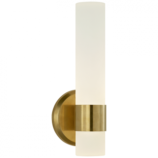 Ralph Lauren Barton Single Arm LED Sconce Natural Brass