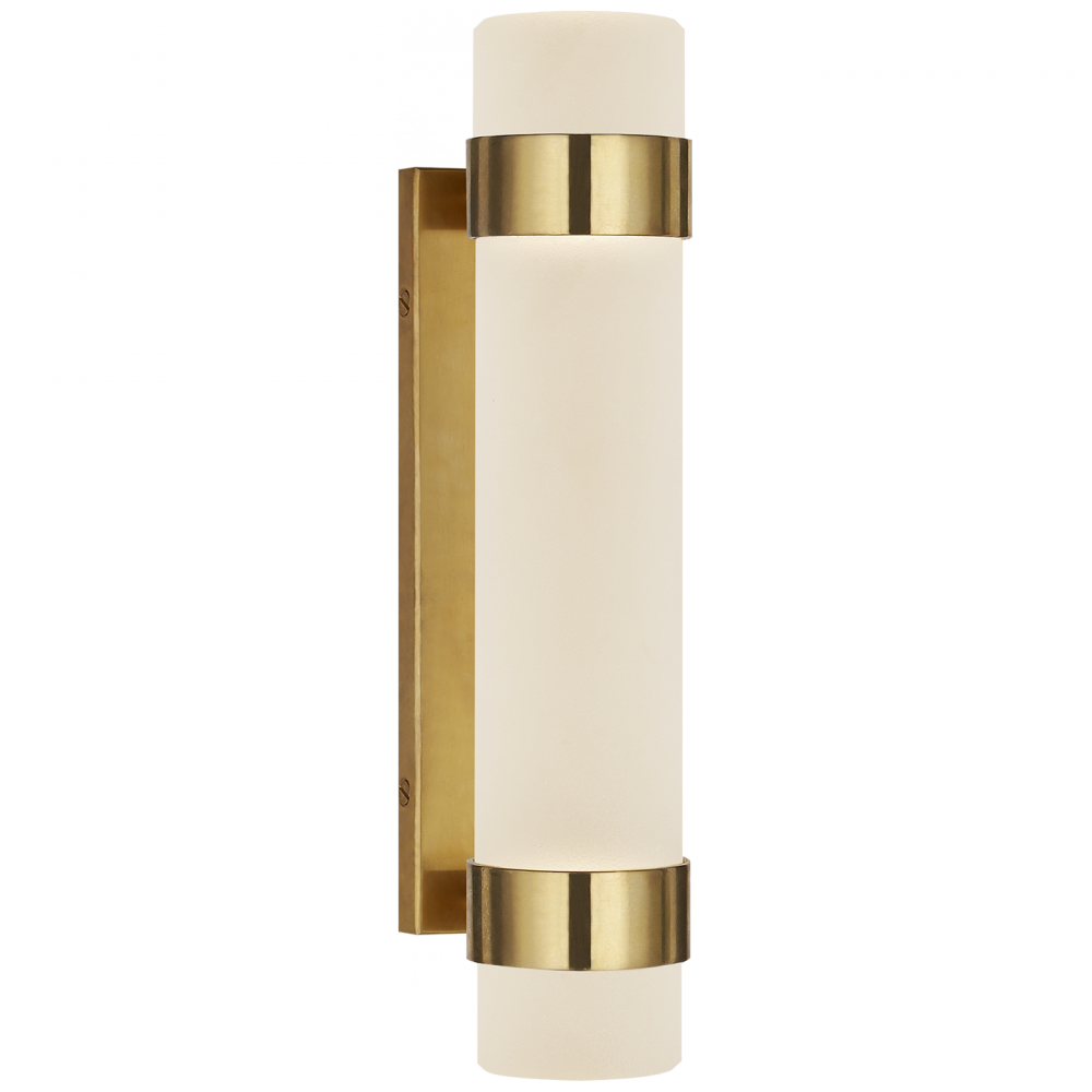 Ralph Lauren Barton Small LED Bath Sconce Natural Brass