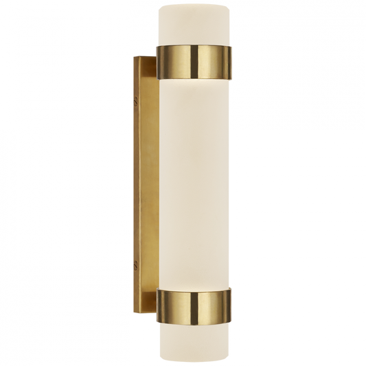 Ralph Lauren Barton Small LED Bath Sconce Natural Brass