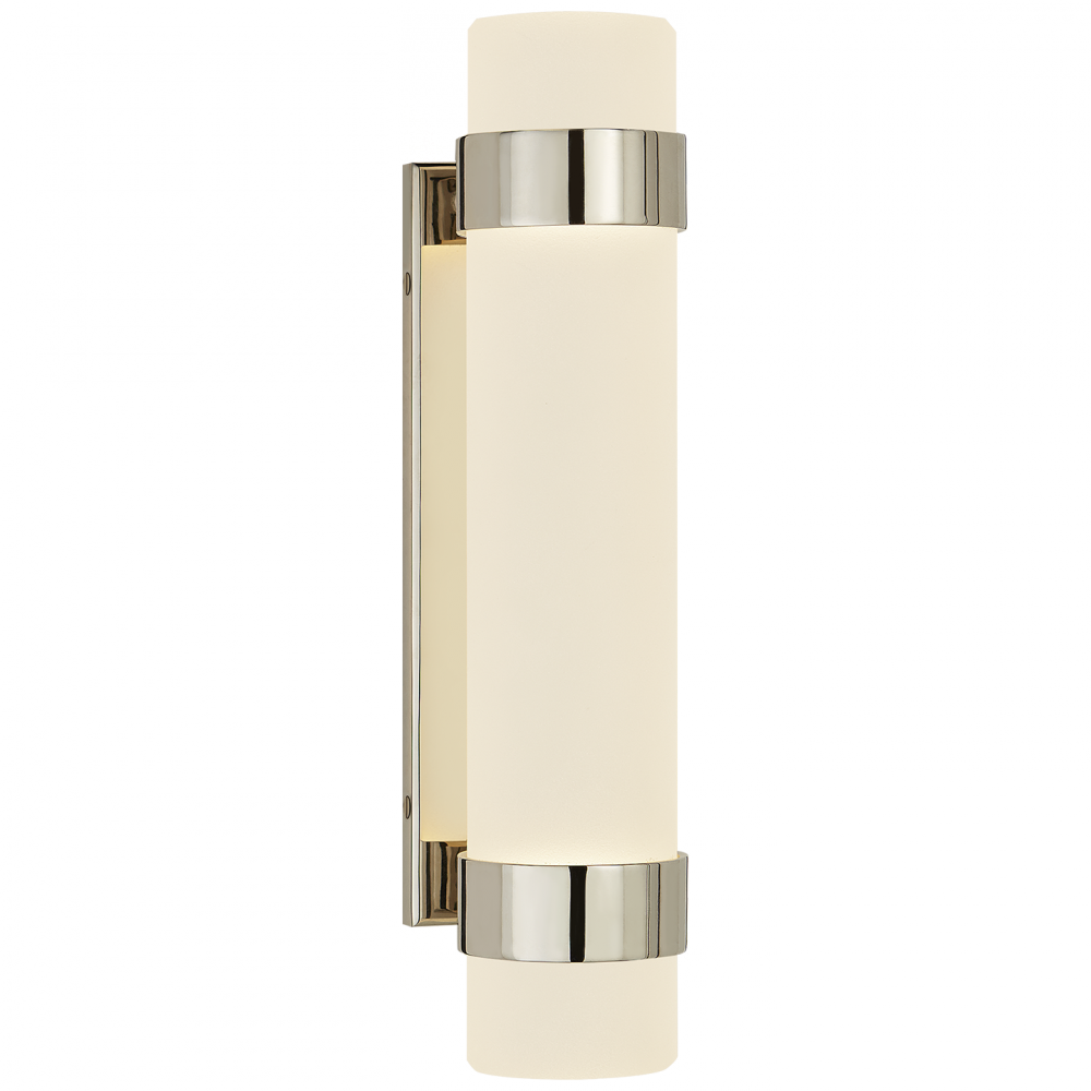 Ralph Lauren Barton Small LED Bath Sconce Polished Nickel