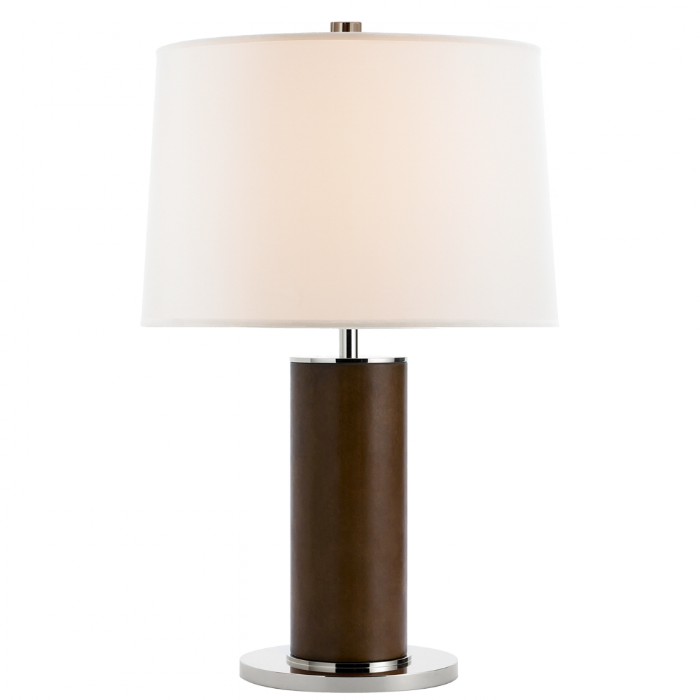 Ralph Lauren Beckford Table Lamp Saddle Leather
