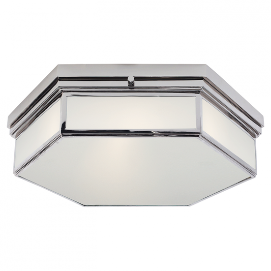 Ralph Lauren Berling Large Flush Mount Polished Nickel