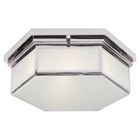 Ralph Lauren Berling Small Flush Mount Polished Nickel