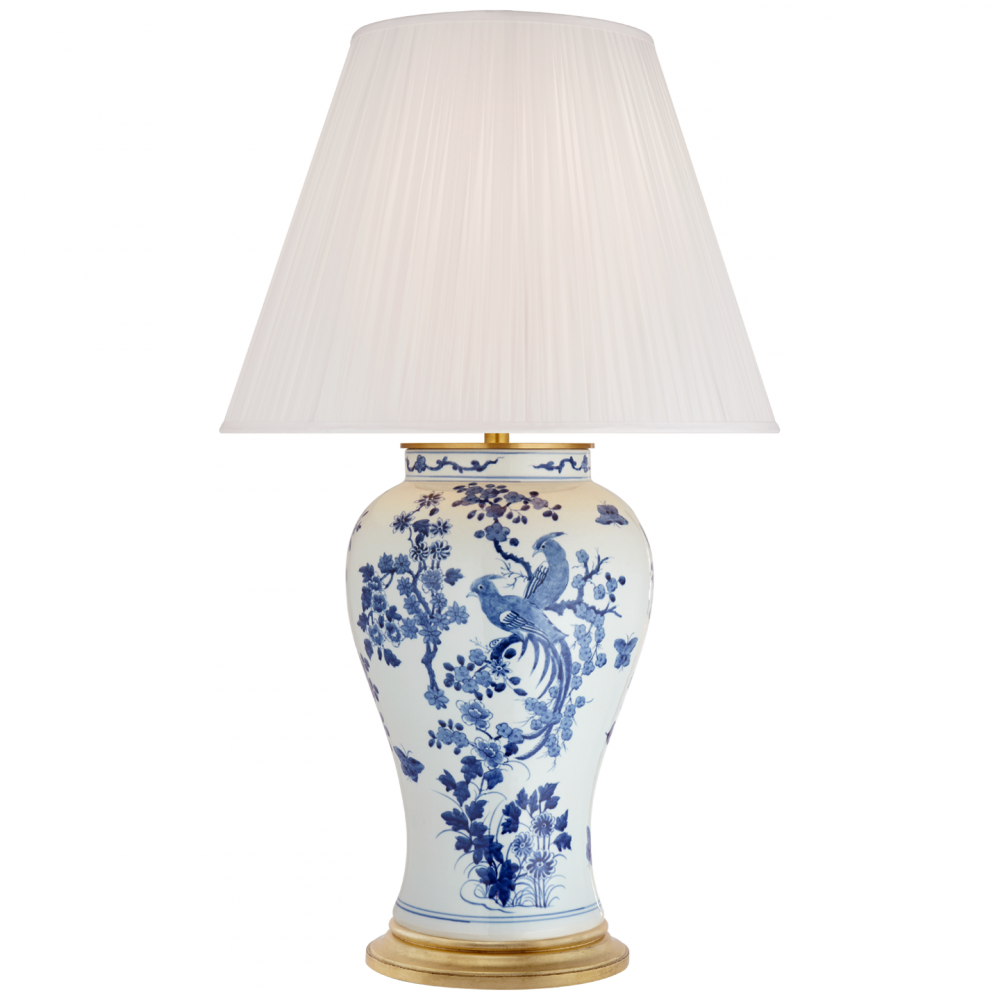 Ralph Lauren Blythe Large Table Lamp Blue and White Porcelain