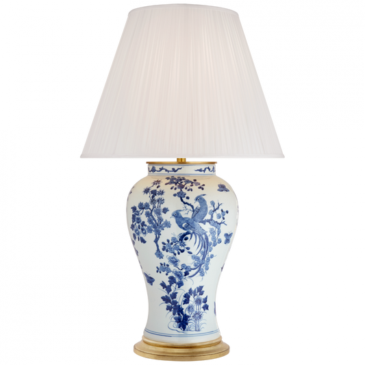 Ralph Lauren Blythe Large Table Lamp Blue and White Porcelain