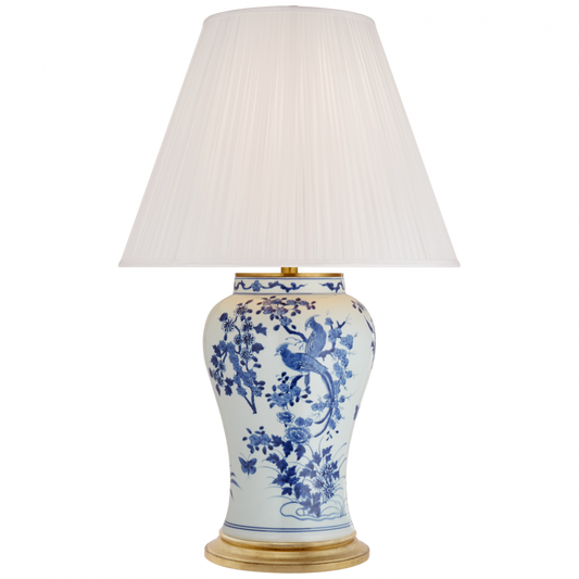 Ralph Lauren Blythe Medium Table Lamp Blue and White Porcelain