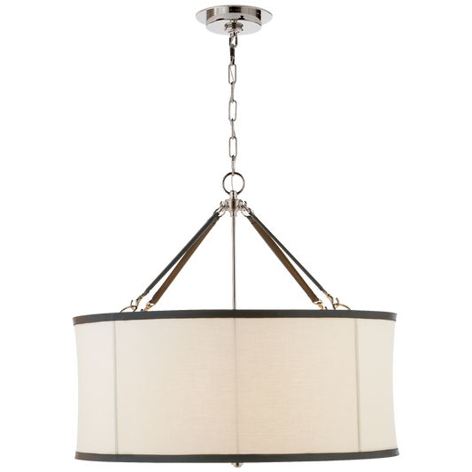 Ralph Lauren Broomfield Large Hanging Shade Polished Nickel