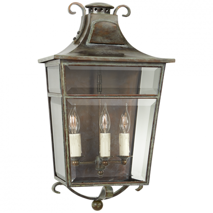 Ralph Lauren Carrington Medium Sconce Weathered Verdigris