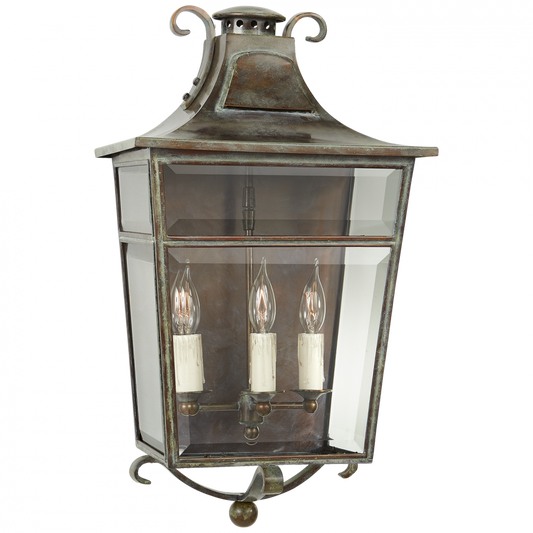 Ralph Lauren Carrington Medium Sconce Weathered Verdigris
