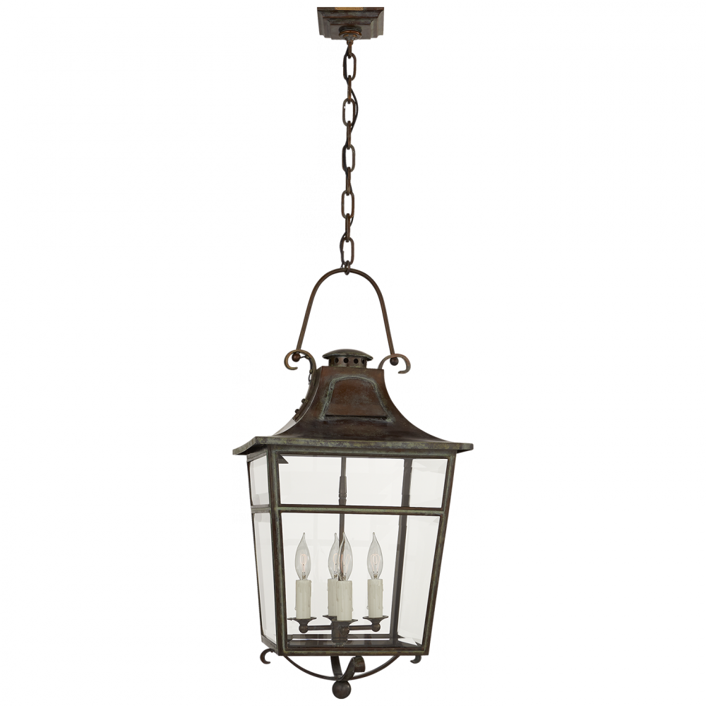 Ralph Lauren Carrington Small Lantern Weathered Verdigris