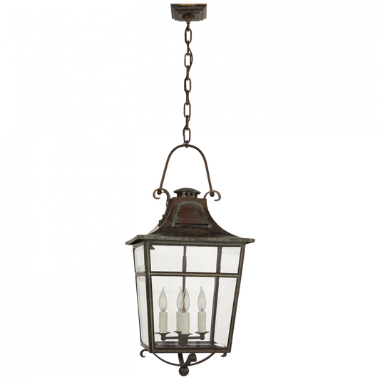Ralph Lauren Carrington Small Lantern Weathered Verdigris