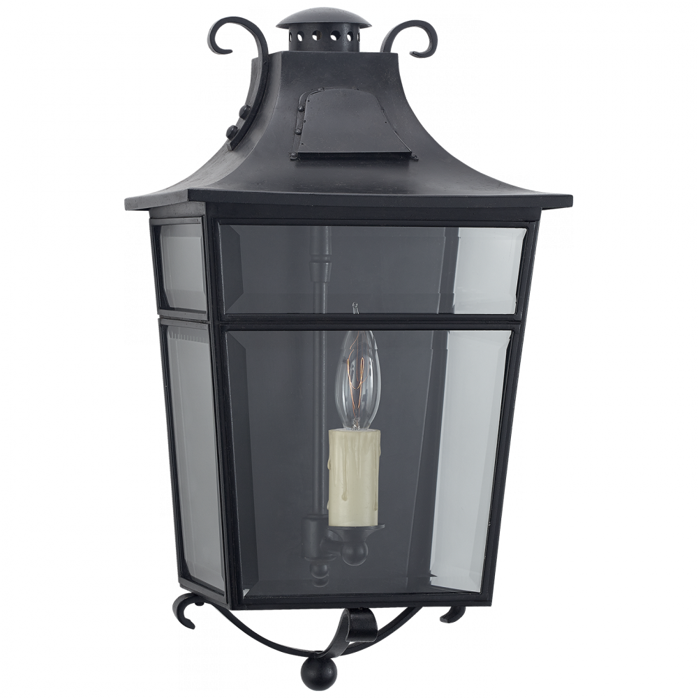 Ralph Lauren Carrington Small Wall Lantern French Rust
