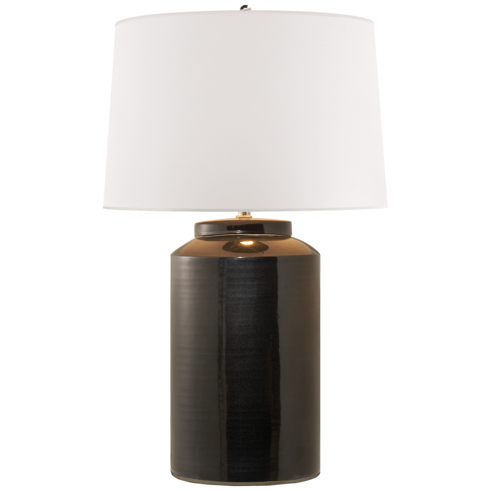 Ralph Lauren Carter Large Table Lamp Black Porcelain