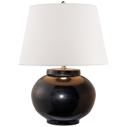 Ralph Lauren Carter Small Table Lamp Black Porcelain