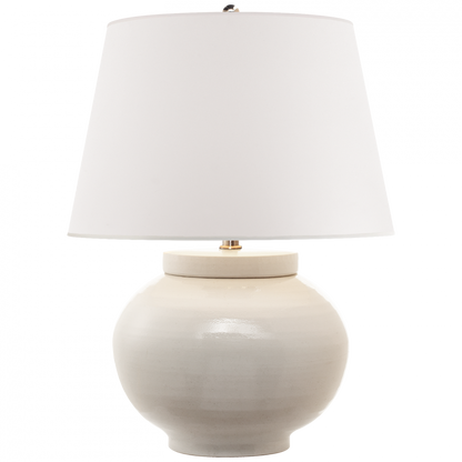 Ralph Lauren Carter White Stoneware Small Table Lamp