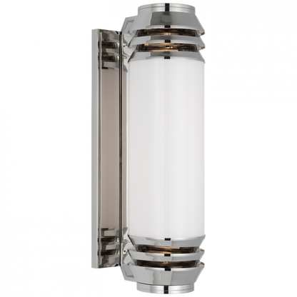 Ralph Lauren Chadwell 19-in LED Sconce Polished Nickel