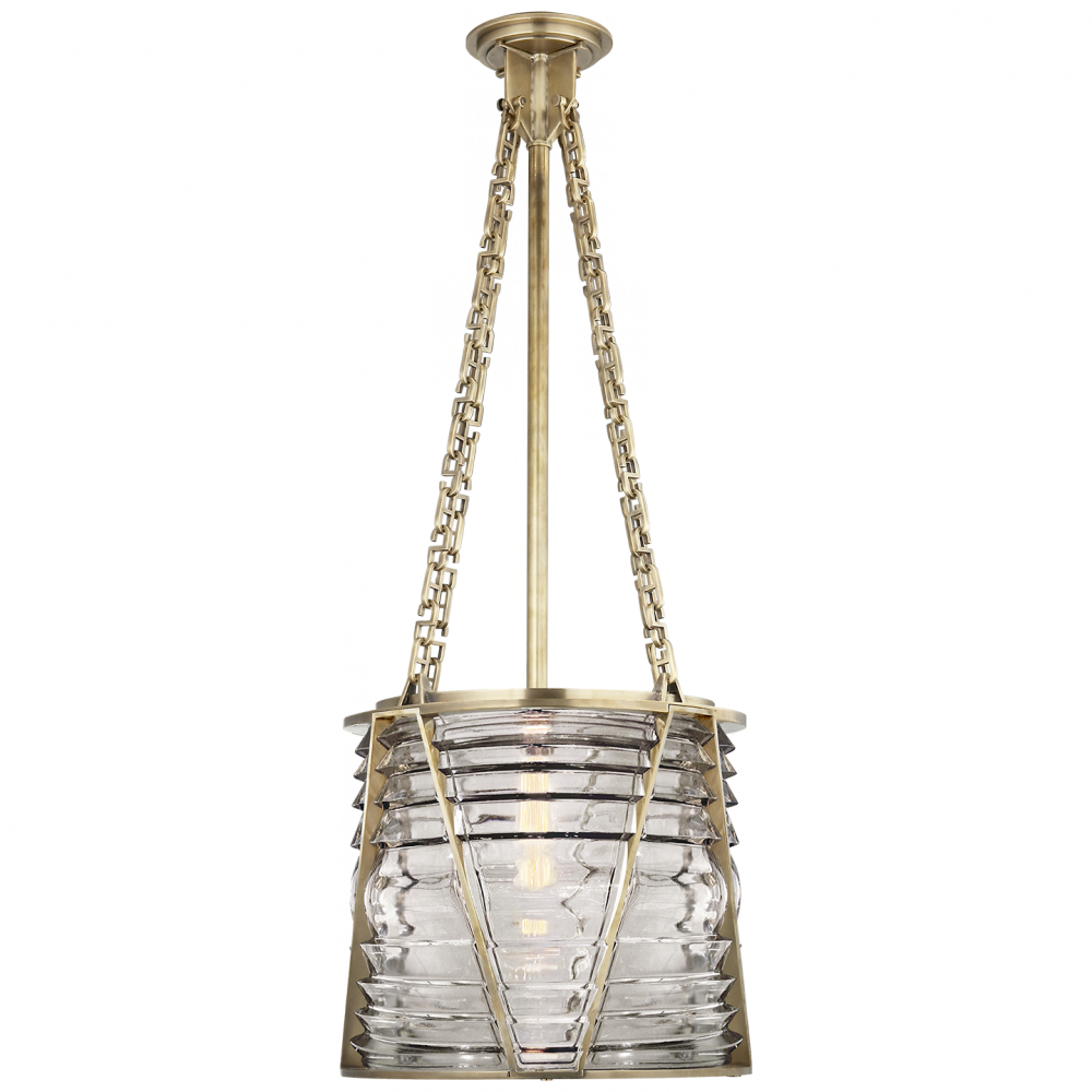 Ralph Lauren Chatham Large Lantern Natural Brass