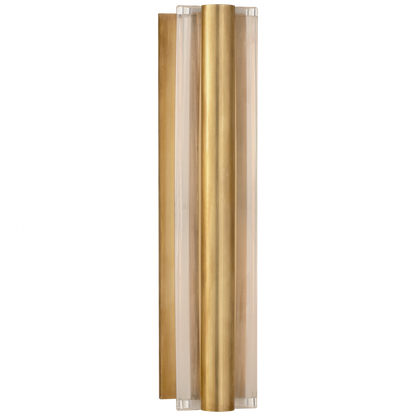 Ralph Lauren Daley Medium LED Linear Sconce Natural Brass