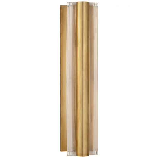 Ralph Lauren Daley Medium LED Linear Sconce Natural Brass