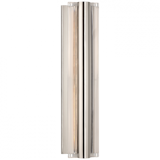 Ralph Lauren Daley Medium LED Linear Sconce Polished Nickel