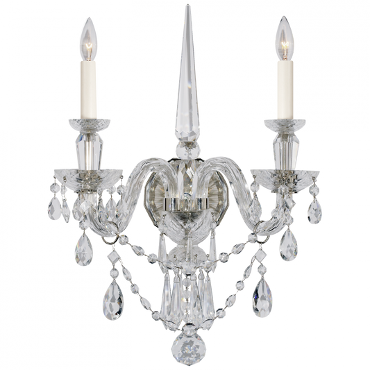 Ralph Lauren Daniela Medium Double Sconce Crystal