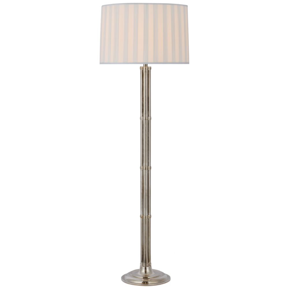 Ralph Lauren Downing Large Floor Lamp Butler's Silver