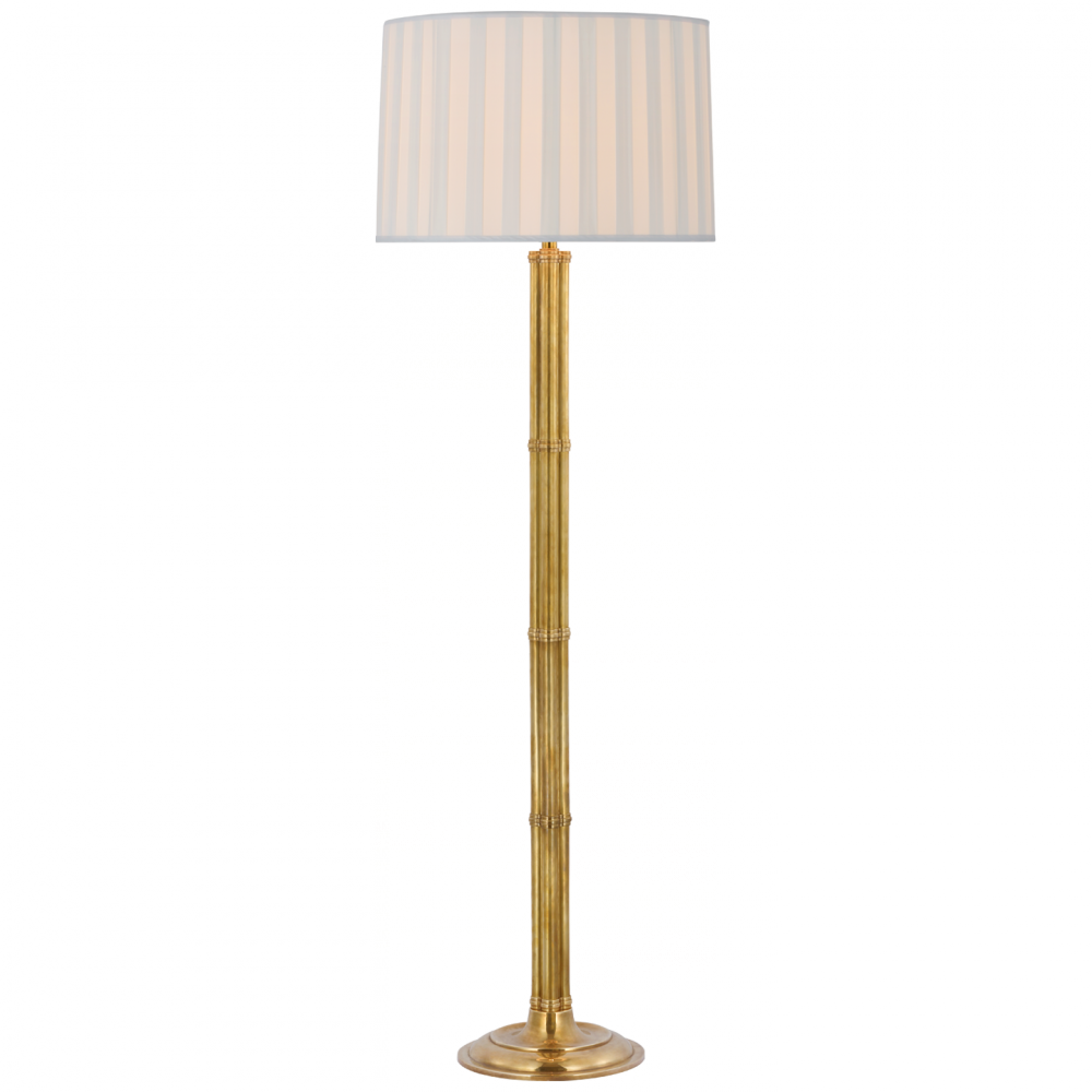 Ralph Lauren Downing Large Floor Lamp Natural Brass