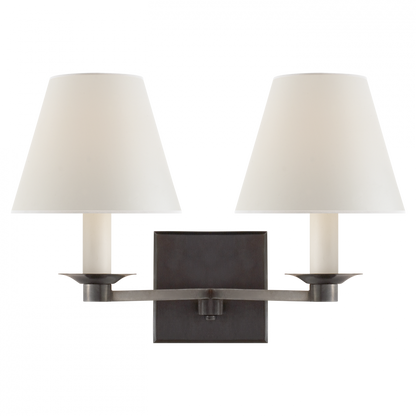 Ralph Lauren Evans Double Arm Sconce Bronze