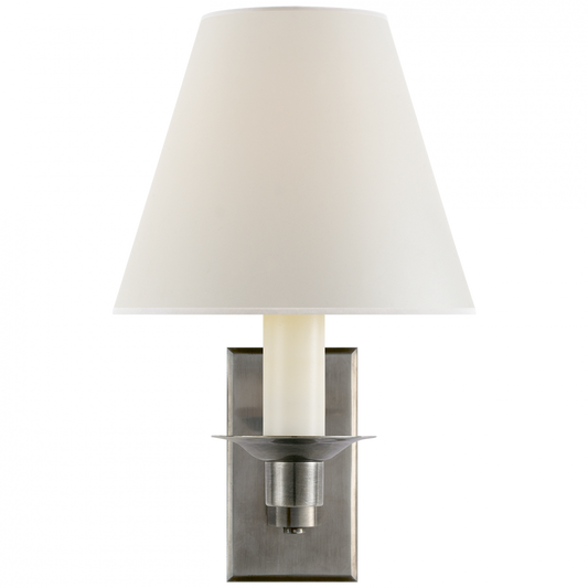 Ralph Lauren Evans Library Sconce Antique Nickel