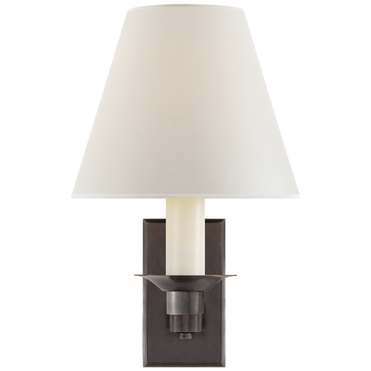 Ralph Lauren Evans Library Sconce Bronze