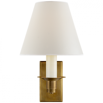 Ralph Lauren Evans Library Sconce Natural Brass