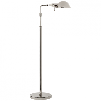 Ralph Lauren Fairfield Polished Nickel Pharmacy Floor Lamp