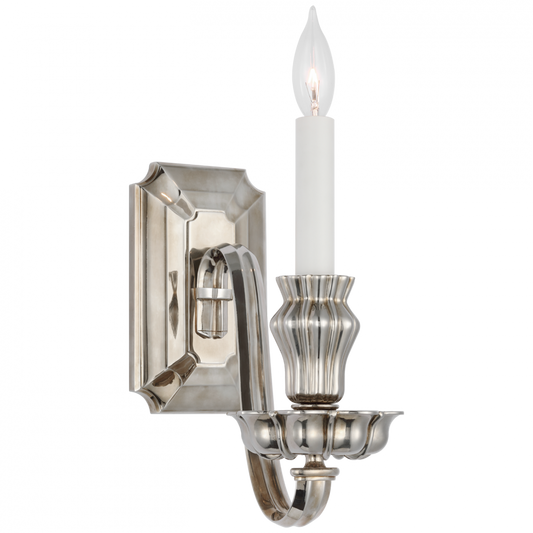 Ralph Lauren Falaise Single Sconce Butler's Silver