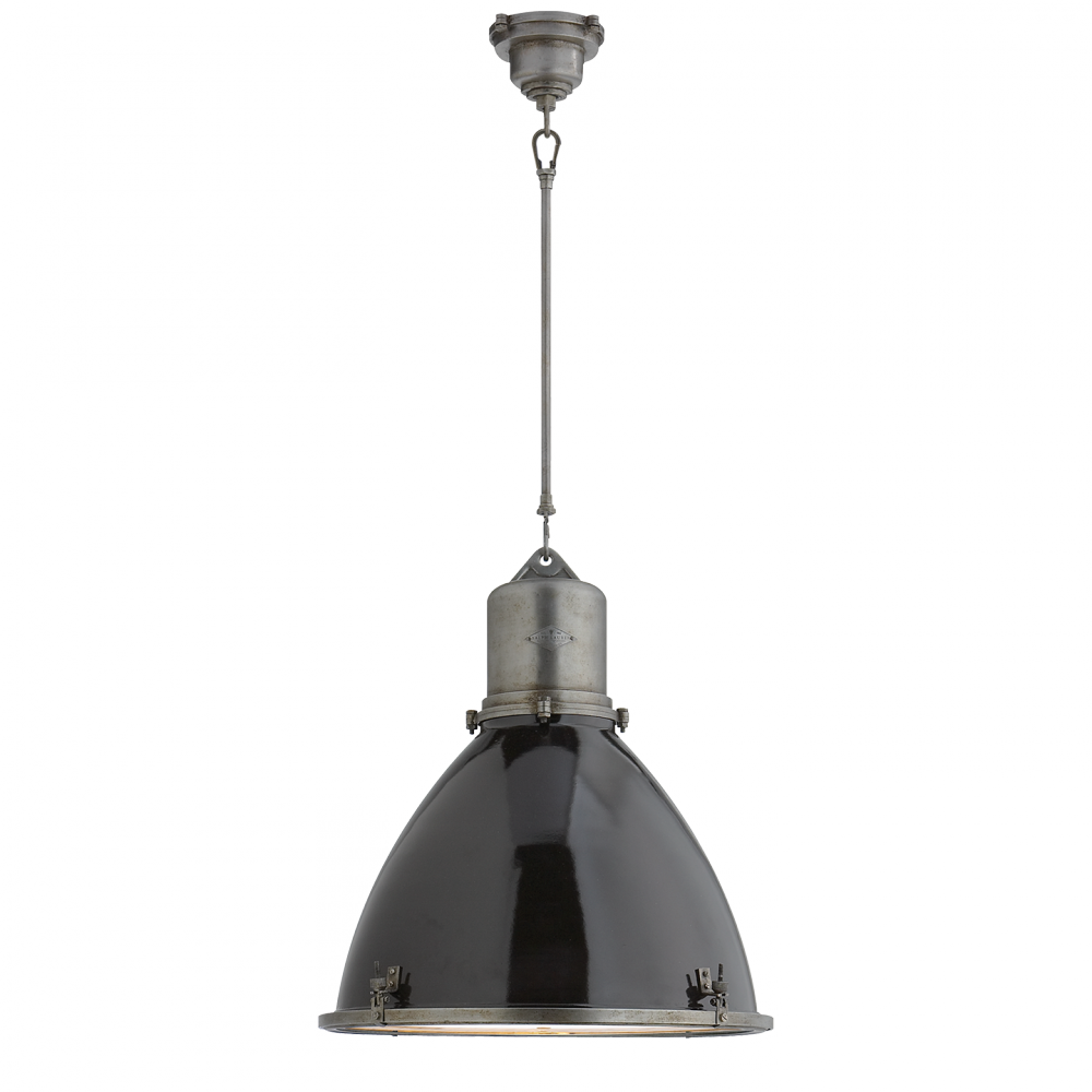 Ralph Lauren Fulton Large Pendant Industrial Steel