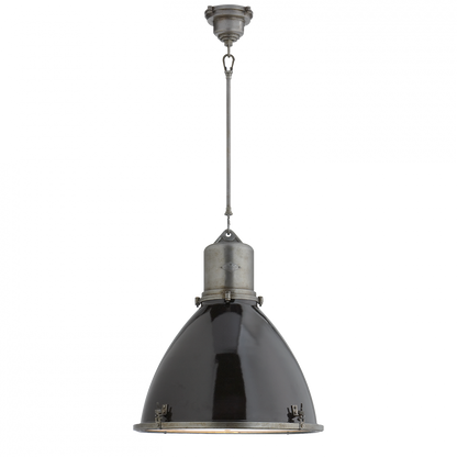 Ralph Lauren Fulton Large Pendant Industrial Steel