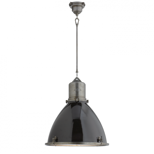 Ralph Lauren Fulton Large Pendant Industrial Steel