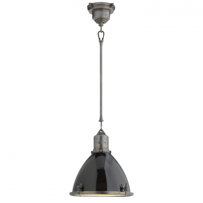 Ralph Lauren Fulton Small Pendant Industrial Steel