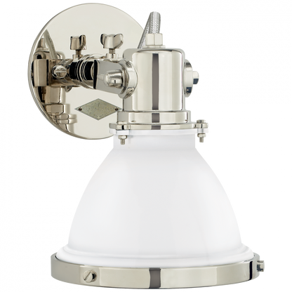 Ralph Lauren Fulton Small Sconce Polished Nickel