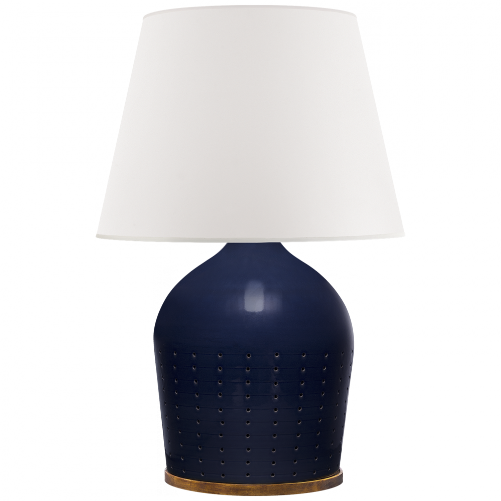 Ralph Lauren Halifax Large Table Lamp Blue Ceramic