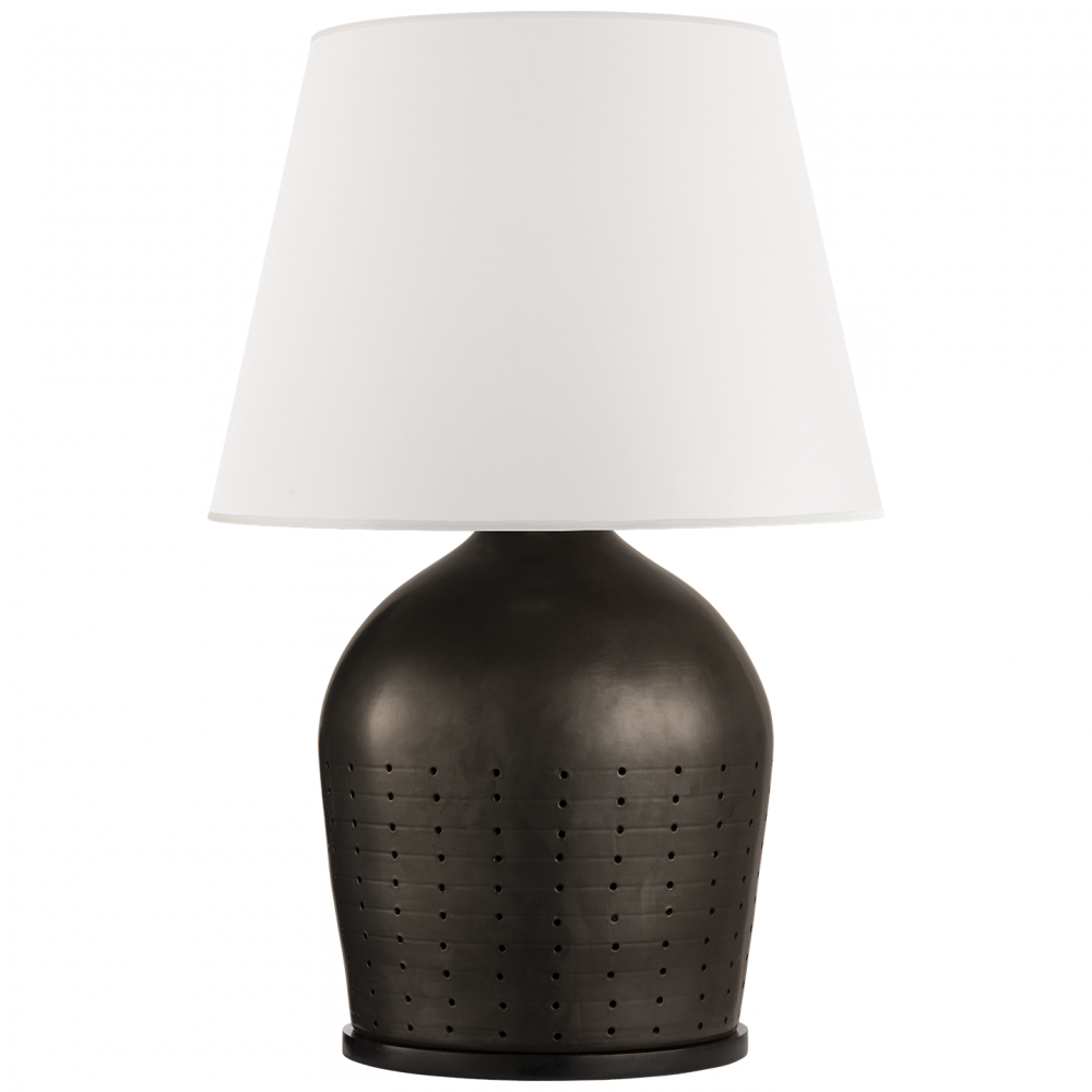 Ralph Lauren Halifax Large Table Lamp Black Ceramic