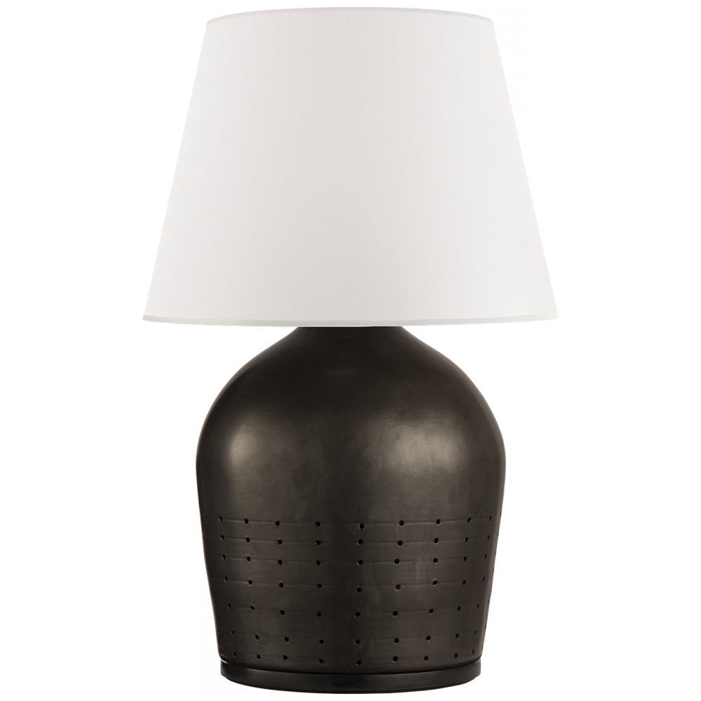 Ralph Lauren Halifax Small Table Lamp Black Ceramic